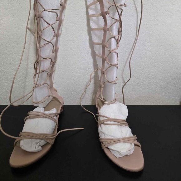 Stuart Weitzman Sparta Gladiator Sandals - Picture 1 of 5